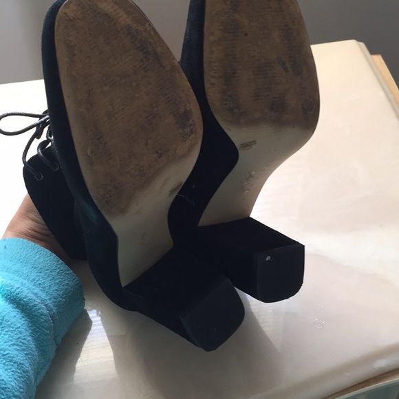 Black suede Booties - Picture 5 of 5